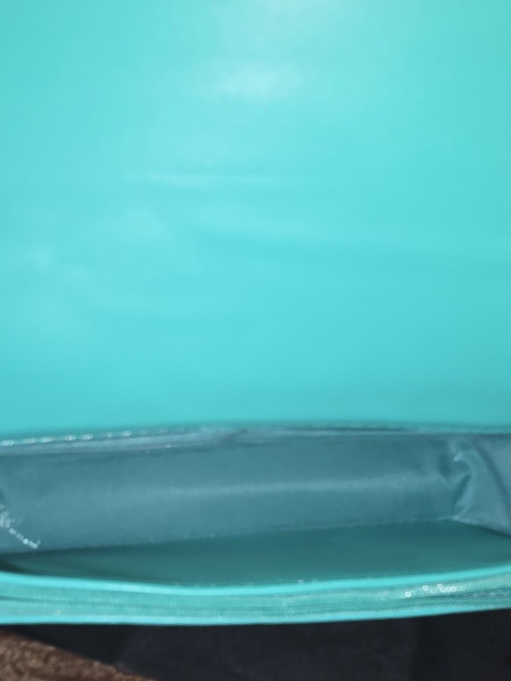 NEW Badgley Mischka Turquoise Quilted Chain Crossbody Bag by - Picture 4 of 5